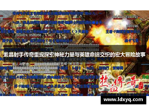 紫晶射手传奇重现探索神秘力量与英雄命运交织的宏大冒险故事