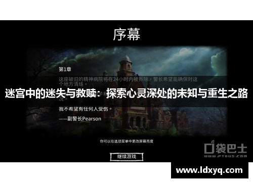 迷宫中的迷失与救赎：探索心灵深处的未知与重生之路